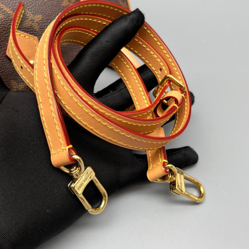 Louis Vuitton Nano Speedy Bandouliere Monogram Brown