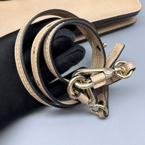 Chloe Medium Faye Day Shoulder Bag Calfskin Beige