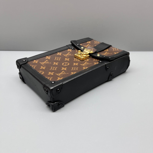 Louis Vuitton Pochette Trunk Verticale Monogram Brown Louis Vuitton Pochette Trunk Verticale Monogram Brown
