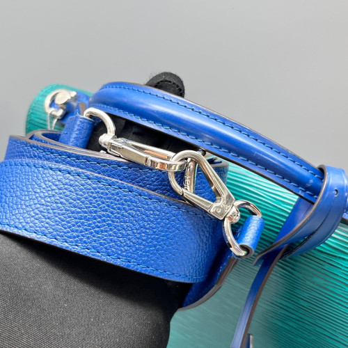 Louis Vuitton Monceau 26 Epi Green Blue Red