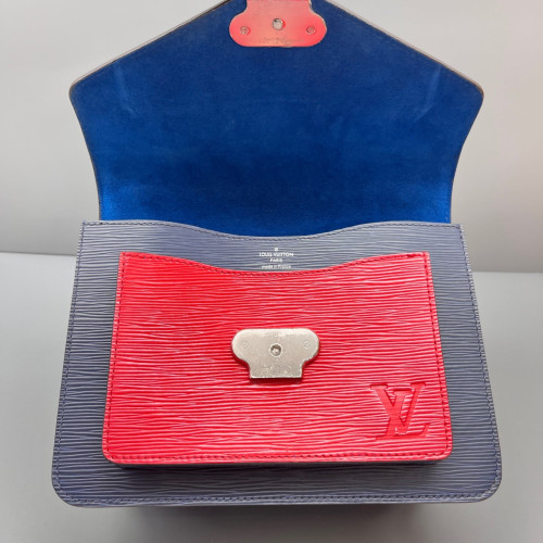 Louis Vuitton Monceau 26 Epi Green Blue Red