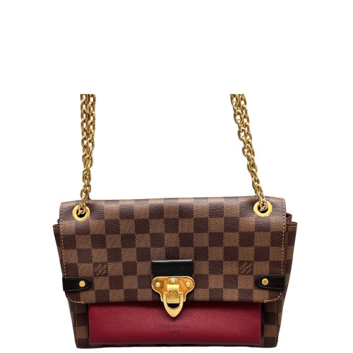 Louis Vuitton Vavin PM Damier Ebene Burgundy Brown