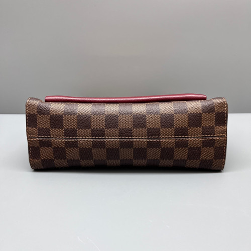 Louis Vuitton Vavin PM Damier Ebene Burgundy Brown