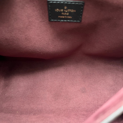 Louis Vuitton Vavin PM Damier Ebene Burgundy Brown