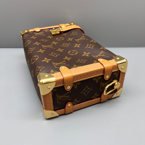 Louis Vuitton Side Trunk Mm Monogram Brown Louis Vuitton Side Trunk Mm Monogram Brown