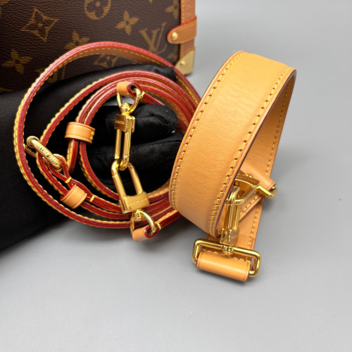 Louis Vuitton Side Trunk Mm Monogram Brown Louis Vuitton Side Trunk Mm Monogram Brown