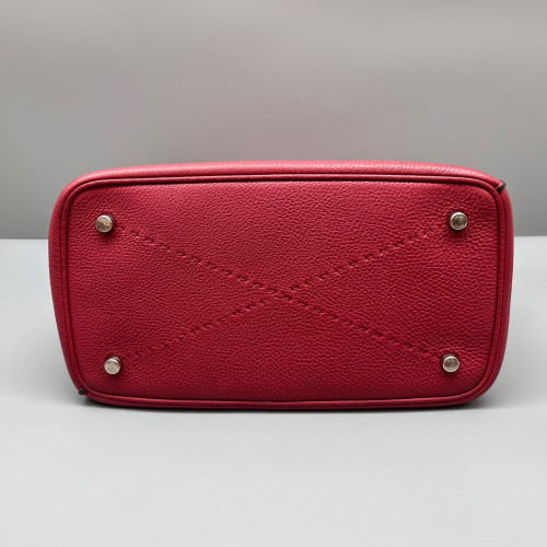 Fendi Bucket Grained Calfskin Red Fendi Bucket Grained Calfskin Red