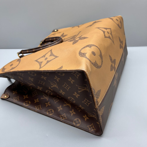 Louis Vuitton Onthego GM Reverse Monogram Giant Brown