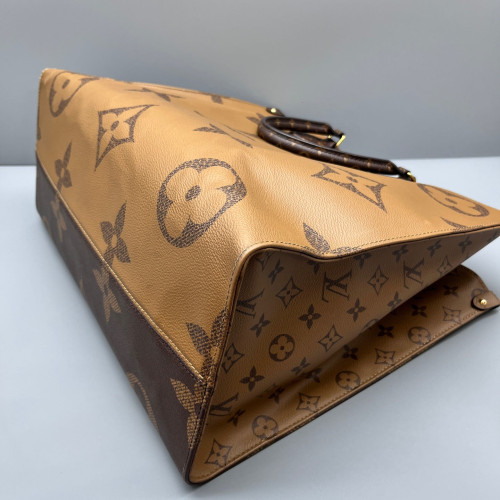 Louis Vuitton Onthego GM Reverse Monogram Giant Brown