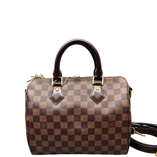 Louis Vuitton Speedy Bandouliere 25 Damier Ebene Brown