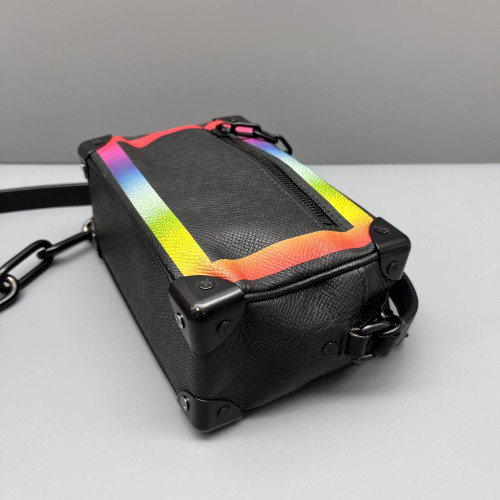 Louis Vuitton Mini Soft Trunk Calfskin Black