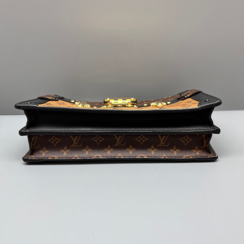 Louis Vuitton Trunk Clutch Reverse Monogram Brown