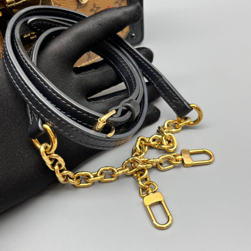 Louis Vuitton Trunk Clutch Reverse Monogram Brown