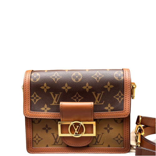 Louis Vuitton Dauphine Mini Reverse Monogram Brown