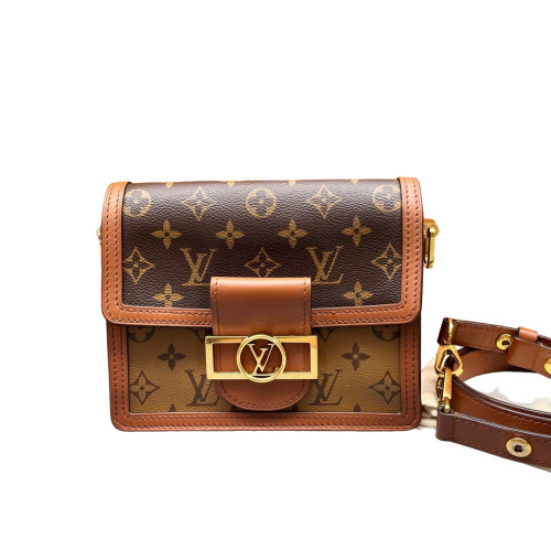 Louis Vuitton Dauphine Mini Reverse Monogram Brown