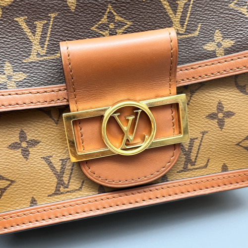 Louis Vuitton Dauphine Mini Reverse Monogram Brown