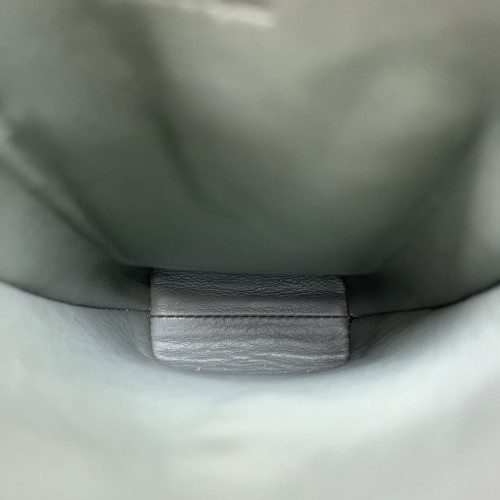 Loewe Phone Holder Grained Calfskin Beige Green