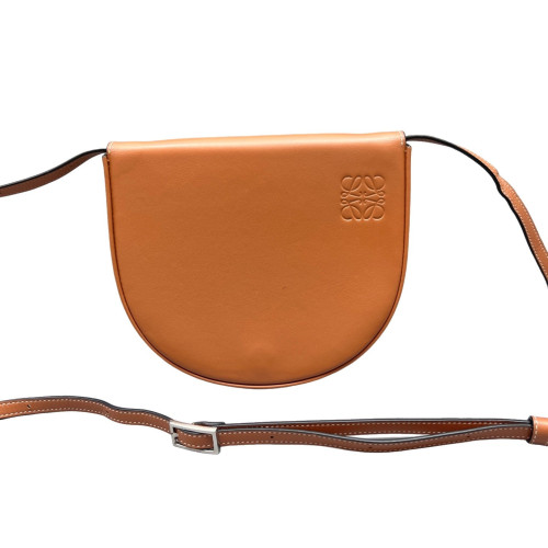 Loewe Heel Duo Calfskin Tan
