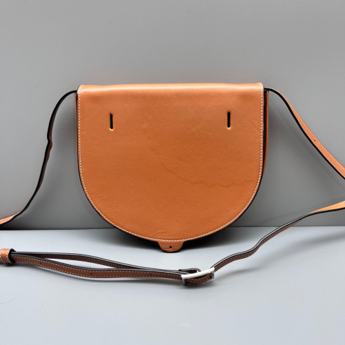 Loewe Heel Duo Calfskin Tan