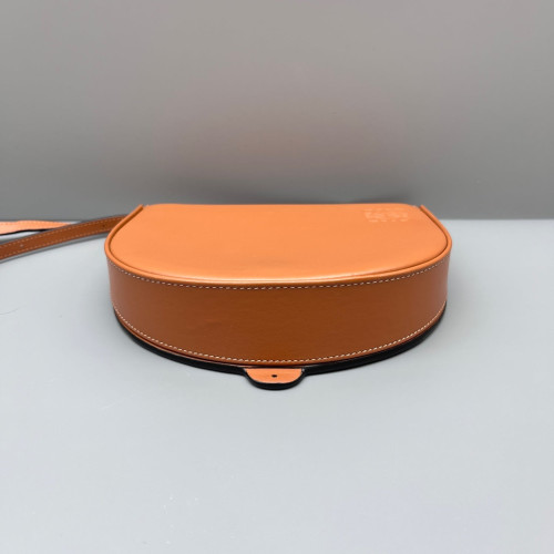 Loewe Heel Duo Calfskin Tan