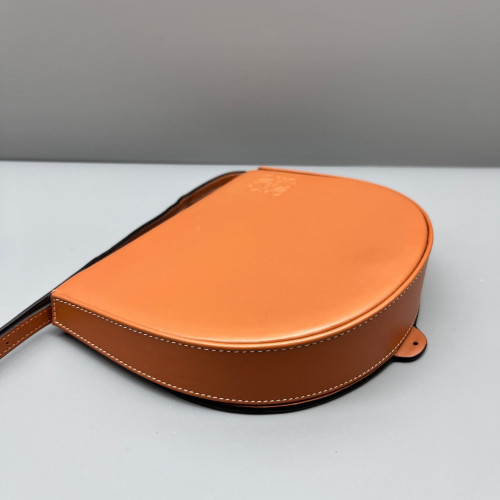 Loewe Heel Duo Calfskin Tan