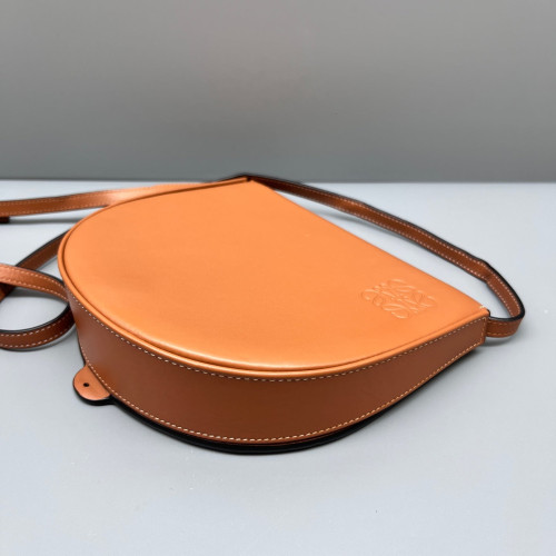 Loewe Heel Duo Calfskin Tan