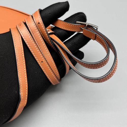 Loewe Heel Duo Calfskin Tan