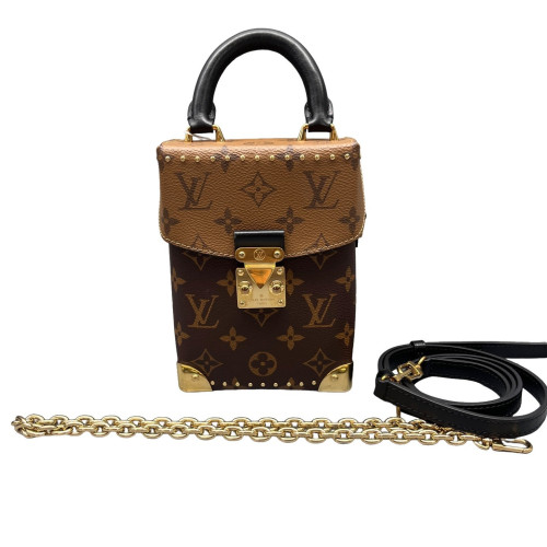 Louis Vuitton Camera Box Monogram Reverse Monogram Brown