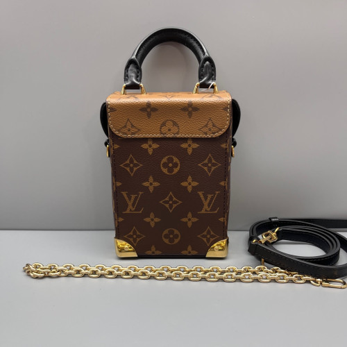 Louis Vuitton Camera Box Monogram Reverse Monogram Brown