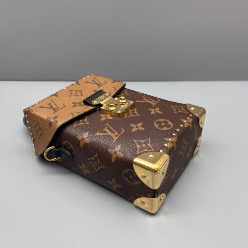 Louis Vuitton Camera Box Monogram Reverse Monogram Brown
