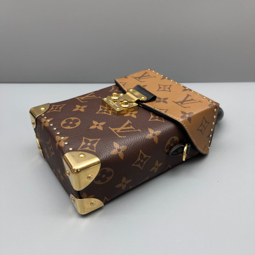 Louis Vuitton Camera Box Monogram Reverse Monogram Brown