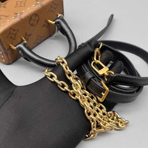 Louis Vuitton Camera Box Monogram Reverse Monogram Brown