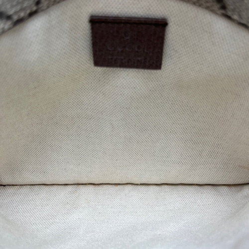 Gucci Web Neo Vintage Belt Bag GG Supreme Monogram Beige Brown Green