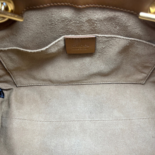 Gucci Small Padlock Tote GG Supreme Monogram Brown Beige Gucci Small Padlock Tote GG Supreme Monogram Brown Beige