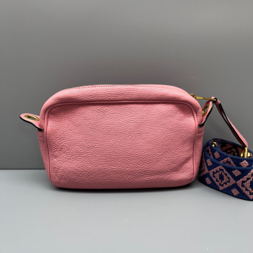 Miu Miu Shoulder Bag Grained Calfskin Pink