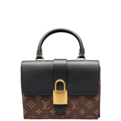 Louis Vuitton Lockit BB Monogram Brown Black