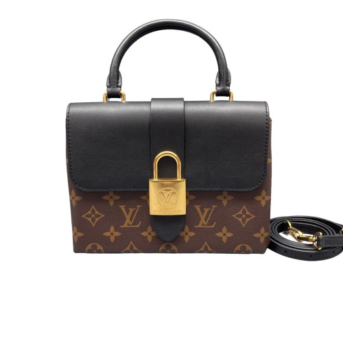 Louis Vuitton Lockit BB Monogram Brown Black