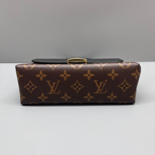 Louis Vuitton Lockit BB Monogram Brown Black