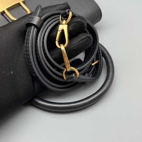 Louis Vuitton Lockit BB Monogram Brown Black