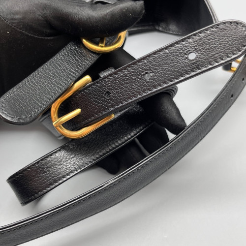 Gucci Medium Aphrodite Calfskin Black