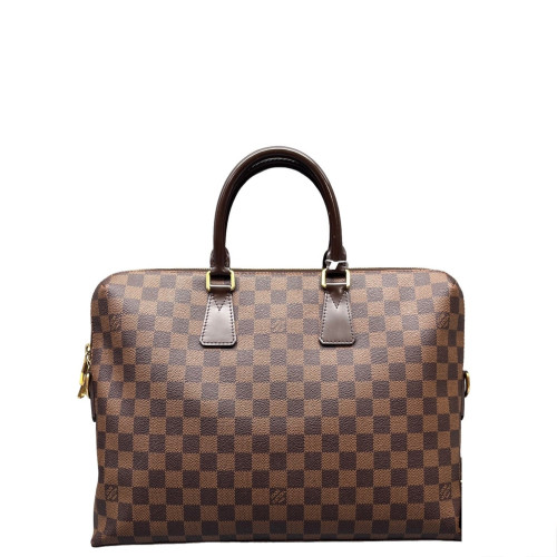 Louis Vuitton Briefcase Damier Ebene Brown