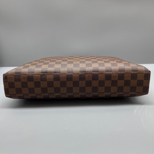 Louis Vuitton Briefcase Damier Ebene Brown