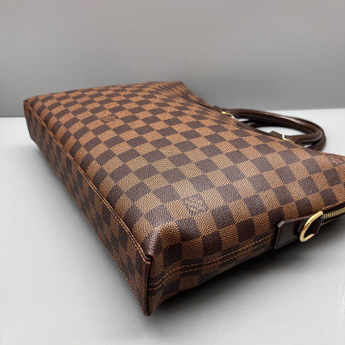 Louis Vuitton Briefcase Damier Ebene Brown