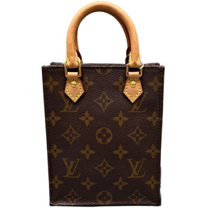 Louis Vuitton Petite Sac Plat Monogram Brown
