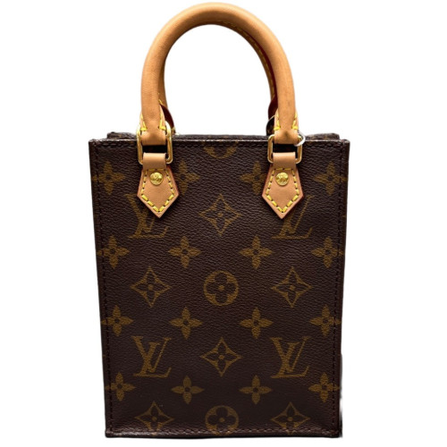 Louis Vuitton Petite Sac Plat Monogram Brown