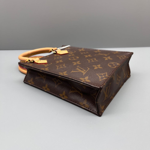 Louis Vuitton Petite Sac Plat Monogram Brown