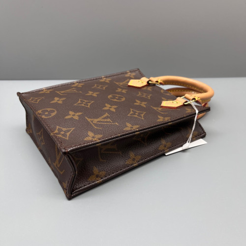 Louis Vuitton Petite Sac Plat Monogram Brown