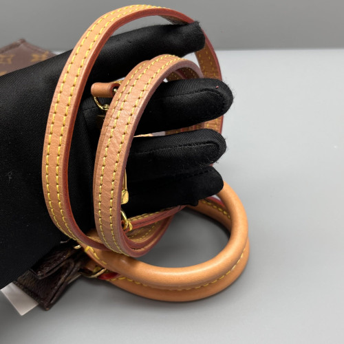 Louis Vuitton Petite Sac Plat Monogram Brown