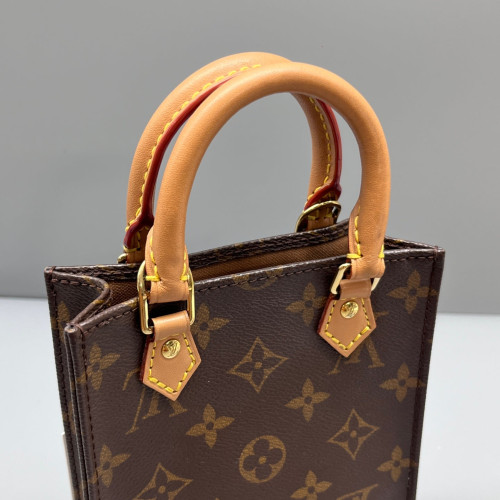 Louis Vuitton Petite Sac Plat Monogram Brown