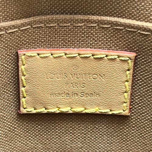 Louis Vuitton Petite Sac Plat Monogram Brown